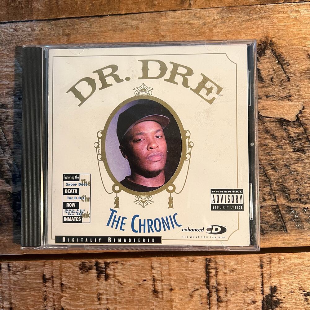 Dr. Dre The Chronic CD 2001 Remastered Death Row Records Snoop Dogg Hip Hop